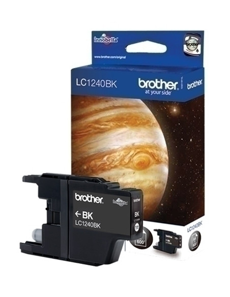CARTUCHO INKJET BROTHER LC-1240BKBP NEGRO MFC- J6510DWJ6710DWJ6910DW 600 PAG