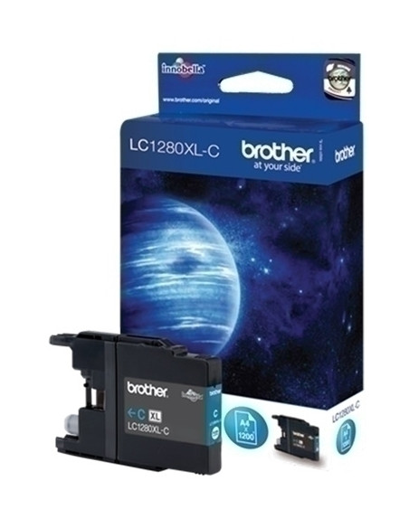 CARTUCHO INKJET BROTHER LC-1280XLCBP CIAN MFC- J6510DWJ6710DWJ6910DW 1200 PAG