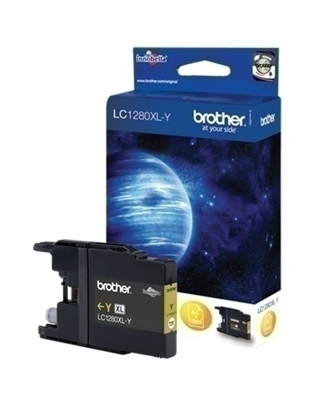CARTUCHO INKJET BROTHER LC-1280XLYBP AMARILLO MFC- J6510DWJ6710DWJ6910DW 1200 PAG
