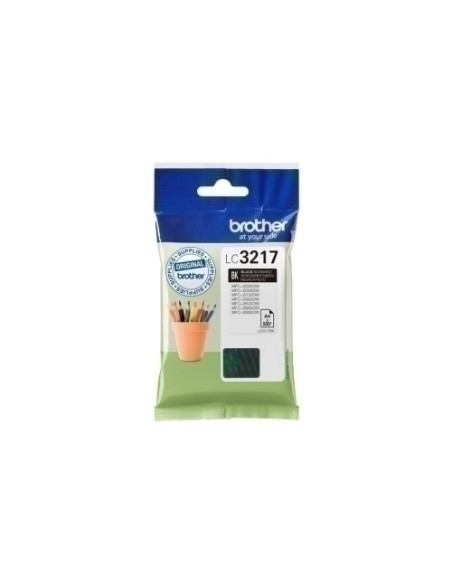 CARTUCHO INKJET BROTHER LC-3217BK NEGRO MFC-J5330DWJ5730DWJ6530DWJ6930DW