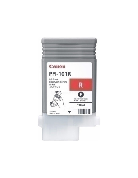 CARTUCHO INKJET CANON PFI-101R IPF50006000 ROJO 130 ML 0889B001AA