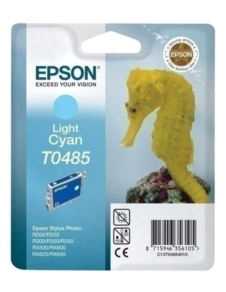 CARTUCHO INKJET EPSON T048540 STYLUS PHOTO R200220300320340 RX500600620640 CIAN CLARO