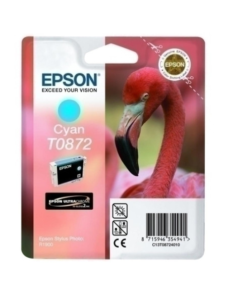 CARTUCHO INKJET EPSON T087240 STYLUS PHOTO R1900 CIAN