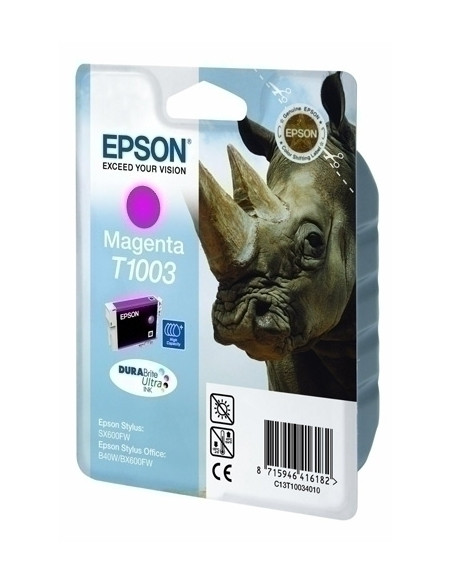 CARTUCHO INKJET EPSON T100340 STYLUS SX600FWOFFICE B40WBX600FW MAGENTA