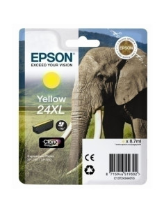CARTUCHO INKJET EPSON T243440 N24XL EXPRESSION PHOTO XP-55750760850860950960 EXPRESSION PREMIUM XP-750850 AMARILLO 87ML