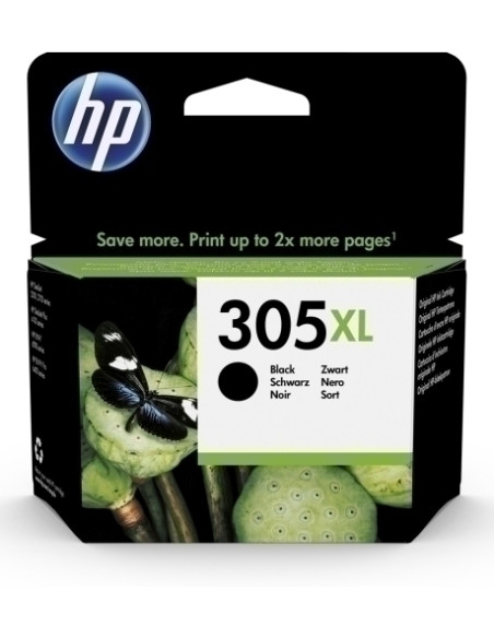 CARTUCHO INKJET HP 3YM62AE N305XL DESKJET 12101212 NEGRO 240 PÁG