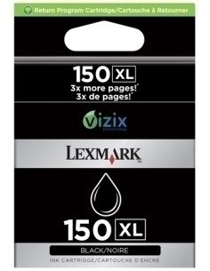 CARTUCHO INKJET LEXMARK 14N1614E N 150XL NEGRO PRO 715915 S315S415S515 750 PAGINAS
