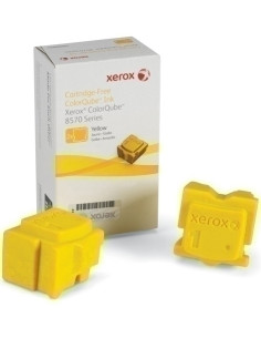 CARTUCHO TINTA SOLIDA AMARILLO XEROX 108R00933 COLORQUBE 8570 2 BARRAS 4400 PÁG