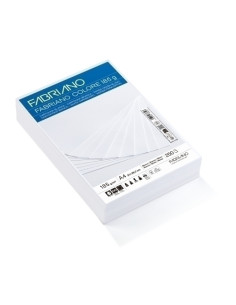 CARTULINA A4 FABRIANO COLORE 185g PAQUETE DE 250 BLANCO