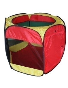 CASA JUEGOS DE PSICOMOTRICIDAD NYLON HEXAGONAL 100x100x75 cm