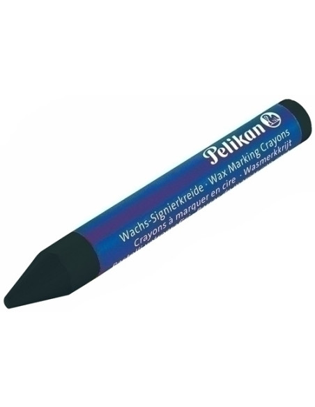 CERA MARCADORA PELIKAN DURA 762 NEGRO CAJA de 12 701003