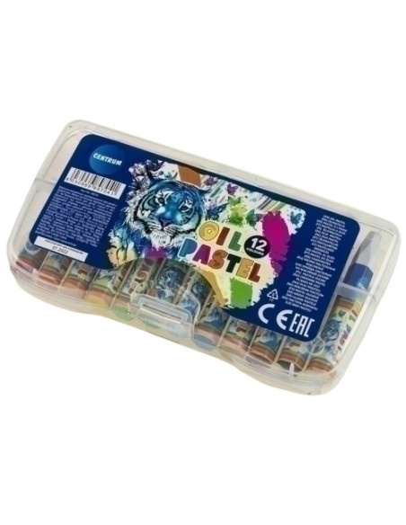 CERAS CENTRUM OIL PASTEL ART ESTUCHE PLASTICO DE 12