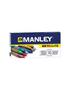 CERAS MANLEY METALLICS ESTUCHE DE 10