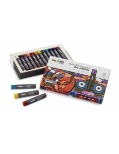 CERAS PASTEL CARIOCA PLUS OLEO CAJA de 12