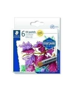 CERAS PASTEL STAEDTLER 2420 DESIGN JOURNEY AL OLEO COLORES METALICOS ESTUCHE de 6