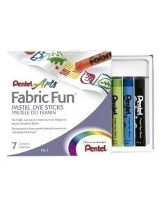 CERAS PENTEL TEXTIL PASTEL CAJA de 7