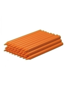 CERAS PLASTICOLOR CAJA DE 25 NARANJA