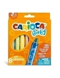 CERAS de COLORES CARIOCA BABY CAJA DE 8