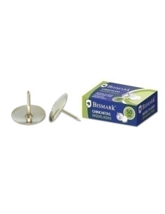 CHINCHETA BISMARK NIQUELADA CAJA de 50