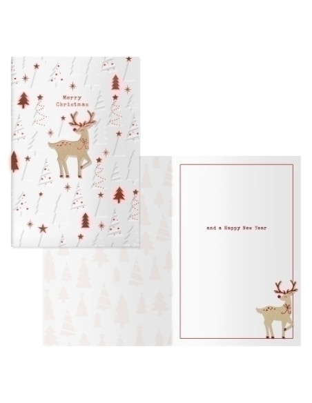 CHRISTMAS DOHE 115x170 DEER