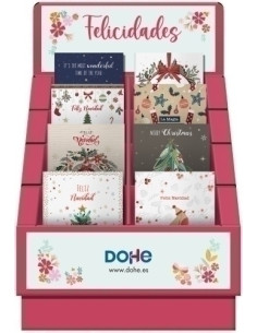 CHRISTMAS DOHE 115x170 SURTIDO EXPOSITOR DE 48