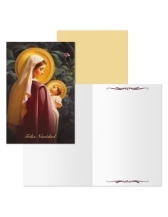 CHRISTMAS DOHE 115x170 VIRGEN