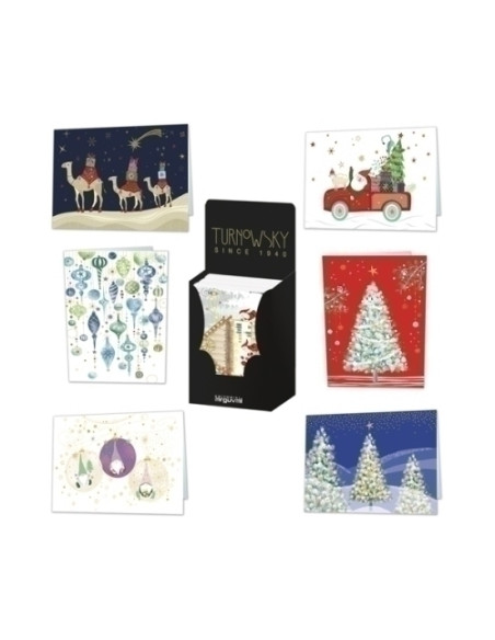 CHRISTMAS TURNOWSKY 118X167 SURTIDO EXPOSITOR DE 48 12 diseños