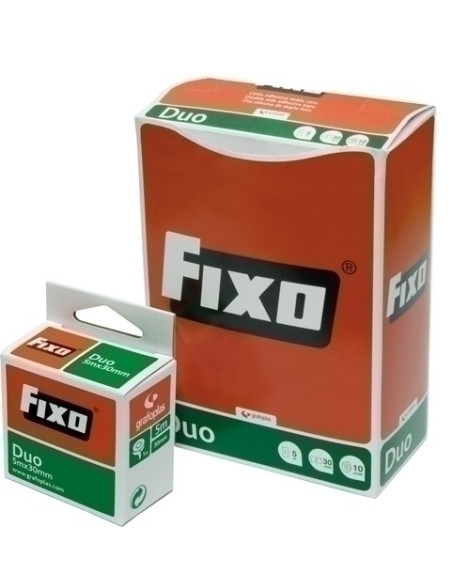 CINTA ADHESIVA DOBLE CARA FIXO DUO rollo 10x30