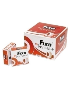 CINTA ADHESIVA FIXO INVISIBLE rollo 33x19