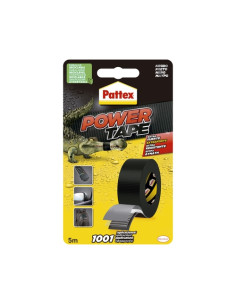 CINTA ADHESIVA PATTEX POWER TAPE 50 mm x 5 m NEGRO