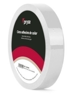 CINTA ADHESIVA PRYSE OPP 19x63 BLANCO