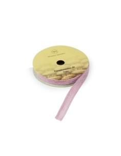 CINTA DE REGALO DE YUTE de 10 mm ROLLO de 3 m ROSA