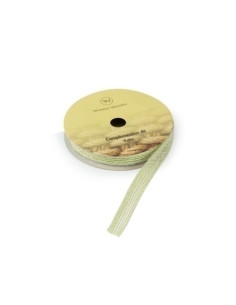 CINTA DE REGALO DE YUTE de 10 mm ROLLO de 3 m VERDE