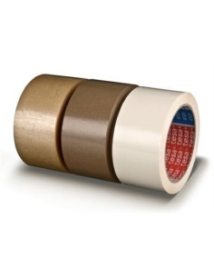CINTA de EMBALAJE TESA NOPI PP rollo 126x48 MARRON