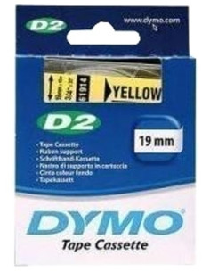 CINTA de ROTULAR DYMO LM D2 fondo 10m 19mm AMARILLO 61914