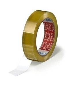 CINTA para CERRAR BOLSAS TESA PVC rollo 66x25 TRANSPARENTE