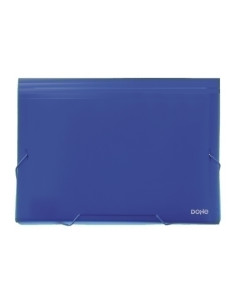 CLASIFICADOR ACORDEON DOHE PP OPACO A4 13 DPTOSGOMAS AZUL