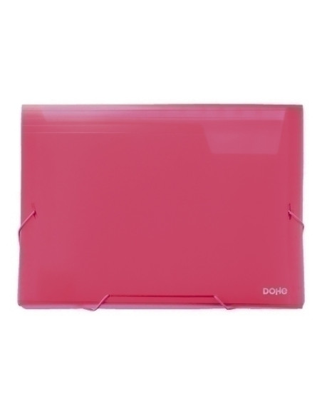 CLASIFICADOR ACORDEON DOHE PP TRANSL A4 13 DPTOSGOMAS ROJO