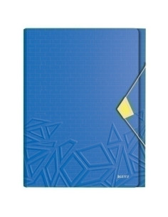 CLASIFICADOR ACORDEON LEITZ URBAN CHIC PP A4 6 SEPARAD AZUL