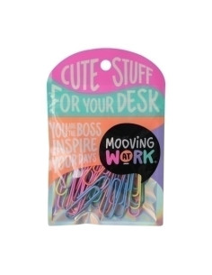 CLIP COLOR MOOVING 50mm BLISTER de 25