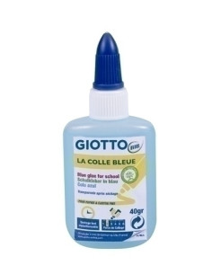 COLA AZUL-TRANSP GIOTTO BIB ESCOLAR 40g