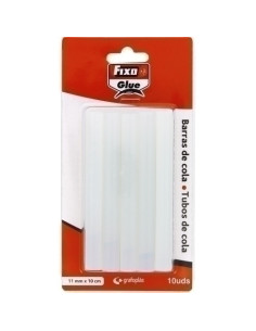 COLA TERMOFUSIBLE en BARRA FIXO GRANDES BLISTER de 10