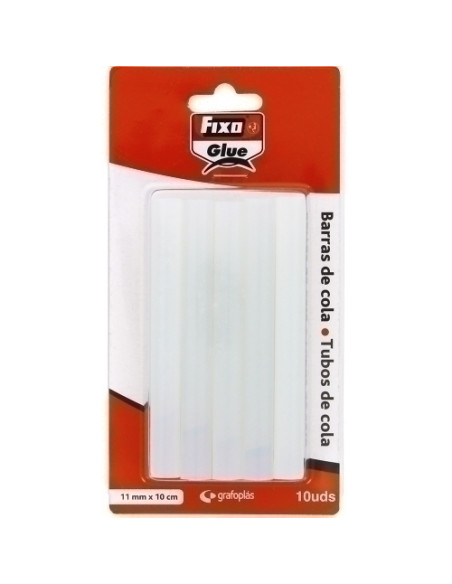 COLA TERMOFUSIBLE en BARRA FIXO GRANDES BLISTER de 10