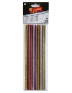 COLA TERMOFUSIBLE en BARRA SUPERTITE PURPURINA 7x200 mm blister de 9