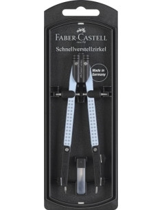 COMPAS FABER-CASTELL GRIP SKY BLUE