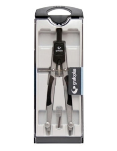 COMPAS GRAFOPLAS MICROMETRICO NEGRO CON MINAS