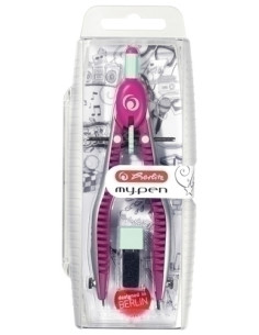COMPAS HERLITZ MYPEN CON BIGOTERA MENTAPURPURA