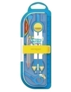 COMPAS KEYROAD ESCOLAR LAPIZ Y ADAPTADOR UNIVERSAL