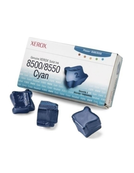 CONSUM TEKTRONIX PHASER 8550 CIAN 3 BARRAS TINTA SOLIDA