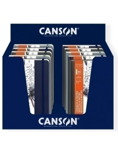 CUADERNO DE DIBUJO CANSON GRADUATE ART BOOK SKETCH & NOTES A5 EXPOSITOR de 10